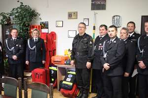 Strażacy ochotnicy z gminy Wilczęta otrzymali nowoczesny sprzęt