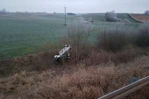 Wypadek w Lakielach koło Olecka