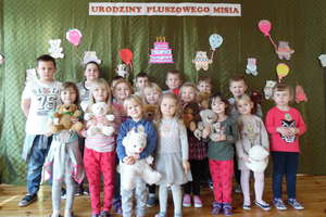 Urodziny Pluszowego Misia w szkole w Boleszynie 