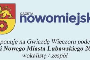 Zaproponuj muzyczną gwiazdę na Dni Nowego Miasta Lubawskiego 2019 