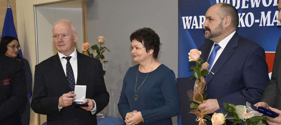 Wójt Tomasz Węgrzynowski został wyróżnimy medalem Amicus Bonus