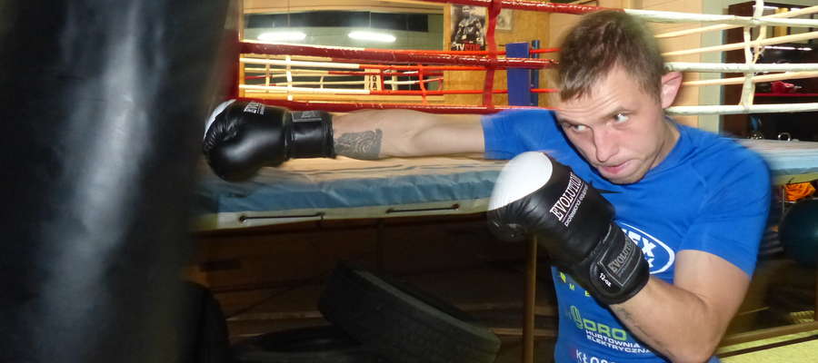 W Boxing Club Iława trenuje już m.in. Ukrainiec Sierhii Burba  