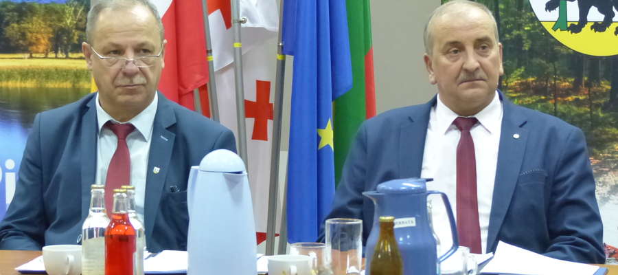 (od lewej) Andrzej Nowicki oraz Marek Wysocki