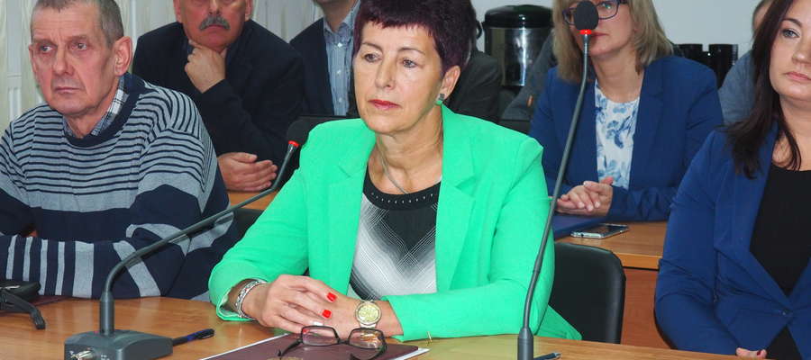 Krystyna Wasiak jest nową Przewodnicząca rady Gminy Działdowo