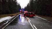 Kolejny wypadek na DK51. Jedna osoba trafiła do szpitala