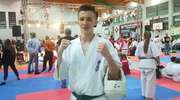 Jakub Żegunia ze złotym medalem Pucharu Polski w karate