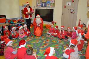 Wizyta Świętego Mikołaja w Kruszewcu