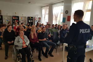 Policjanci rozmawiali z mieszkańcami gminy Braniewo o ich bezpieczeństwie