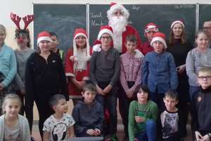 Mikołaj odwiedził uczniów szkoły w Mrocznie 