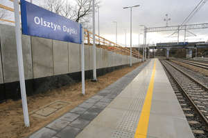 Nowy przystanek kolejowy w Olsztynie otwarty [VIDEO, ZDJĘCIA]