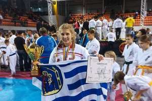 KARATE KYOKUSHIN\\ Iławianka trzecia w zawodach Pucharu Europy! 
