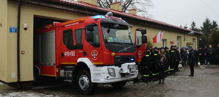 Nowy wóz strażacki dla OSP Kamionki