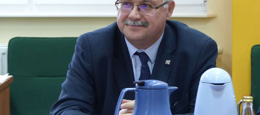 Dr Waldemar Brenda, radny Rady Powiatu Piskiego