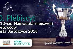 Za 4 dni kończymy głosowanie na 10 najpopularniejszych sportowców Bartoszyc!