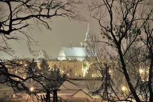 Zdjęcie Tygodnia. Wieczorna, zimowa panorama Bartoszyc