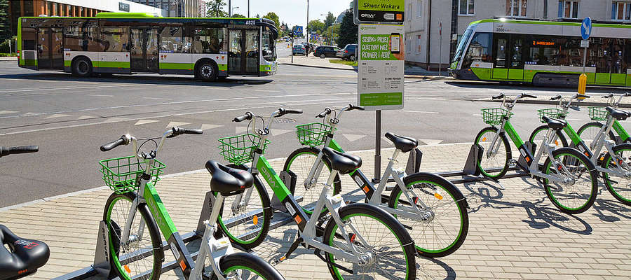 W 2021 roku w Olsztynie roweru miejskiego nie będzie 