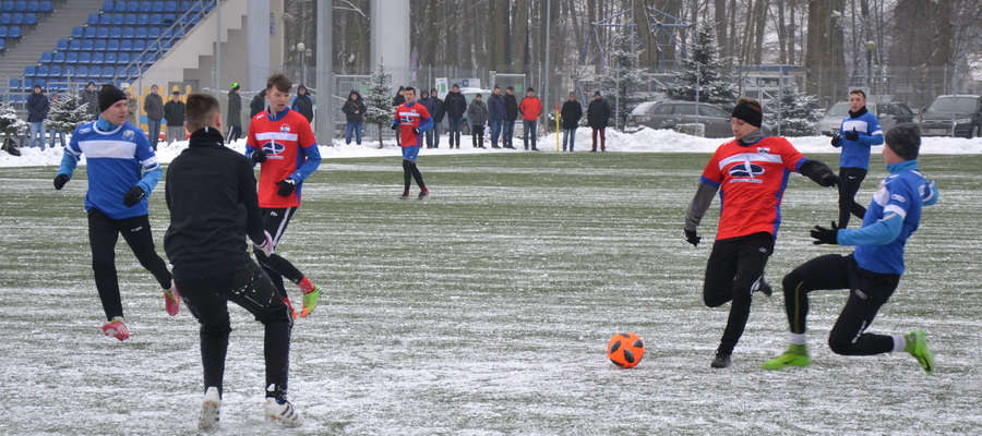 Mateusz Dampc strzelił dwa gole w sparingu z Lechem Rypin