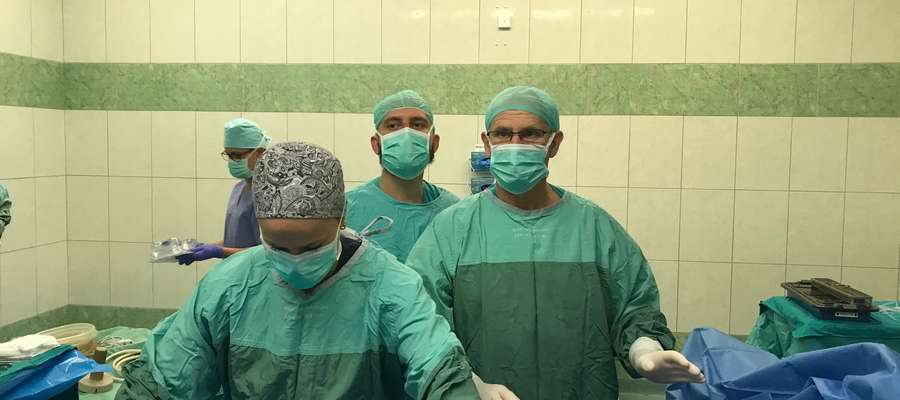 Nowatorska operacja urologiczna w Szpitalu Giżyckim