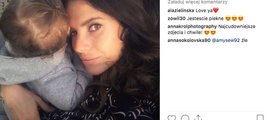 Weronika Rosati chętnie dzieli się rodzinnymi zdjęciami na Instagramie