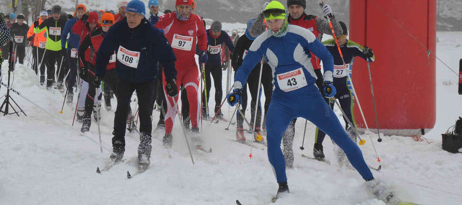 Ostatni raz na nartach uczestnicy Zimowego Biegu Sasinów biegali w 2017 roku