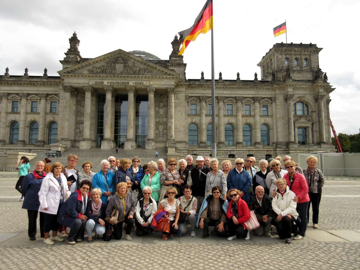Nauczyciele podróżują nie tylko po kraju, ale czasem udaje im się wyjechać np. do Berlina.