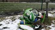 Zdewastowany stadion w Bartoszycach straszy swoim wyglądem