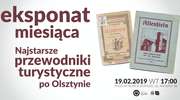  Eksponat miesiąca: Najstarsze przewodniki turystyczne po Olsztynie