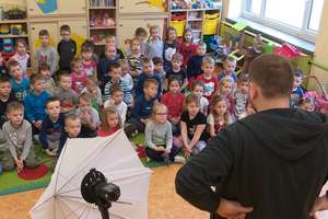 Spotkanie z fotografem w przedszkolu
