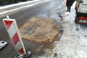 Sprawdziliśmy, co z dziurą na ulicy Murzynowskiego w Olsztynie