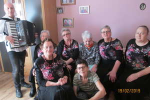 "Wrzosy" z karnawałową wizytą u 103-letniej pani Lotty