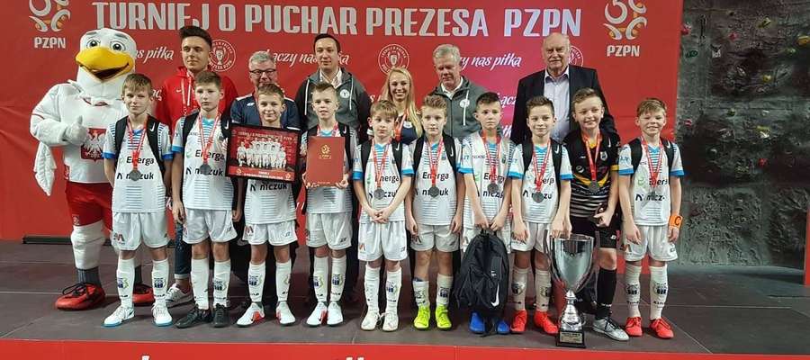 11-latkowie z Akademii Sportu Stomil Olsztyn