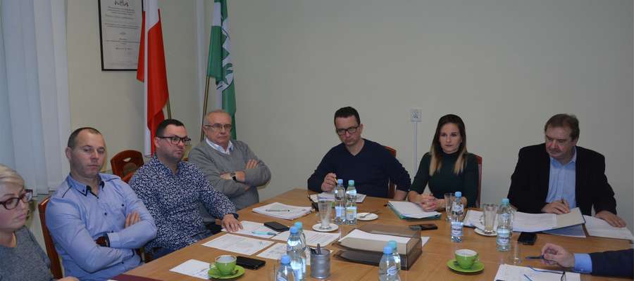 Posiedzenie komisji zdrowia i oświaty Rady Powiatu w Olecku