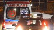 Wypadek na ul. 1 Maja, dwie osoby trafiły do szpitala