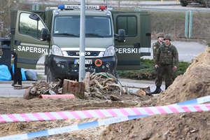 Przy szpitalu miejskim w Olsztynie znaleziono niewybuch. Ewakuowano kilkadziesiąt osób [ZDJĘCIA]