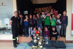 Uczniowie z Kruszewca poznawali strażackie przygody