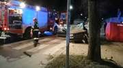 W wypadku zginął młody kierowca volkswagena