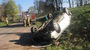 Pożar lasu i wypadek. Pracowite święta strażaków  
