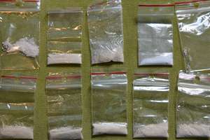 Strażnicy graniczni znaleźli w powiecie amfetaminę, marihuanę oraz LSD
