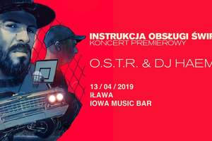 W sobotę w Iowa będzie O.S.T.R.o! Wygraj podwójną wejściówkę na koncert [AKTUALIZACJA]
