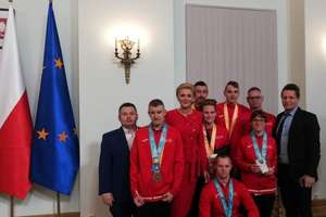Reprezentacja Olimpiad Specjalnych z wizytą w Pałacu Prezydenckim