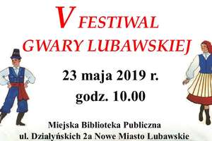 Majowy Festiwal Gwary Lubawskiej w Miejskiej Bibliotece Publicznej 