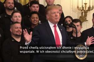 „Mam bardzo udany dzień”. Prezydent Donald Trump po opublikowaniu raportu Muellera