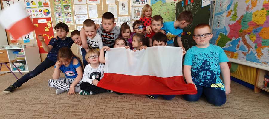 Przedszkolaki doskonale wiedzą, czym jest flaga