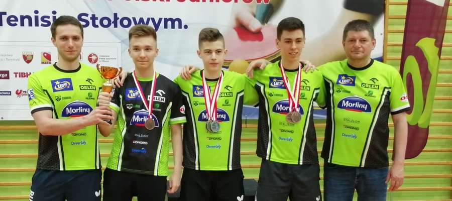 Zawodnicy Morlin Ostróda na mistrzostwach Polski juniorów w Mławie zdobyli pięć medali
