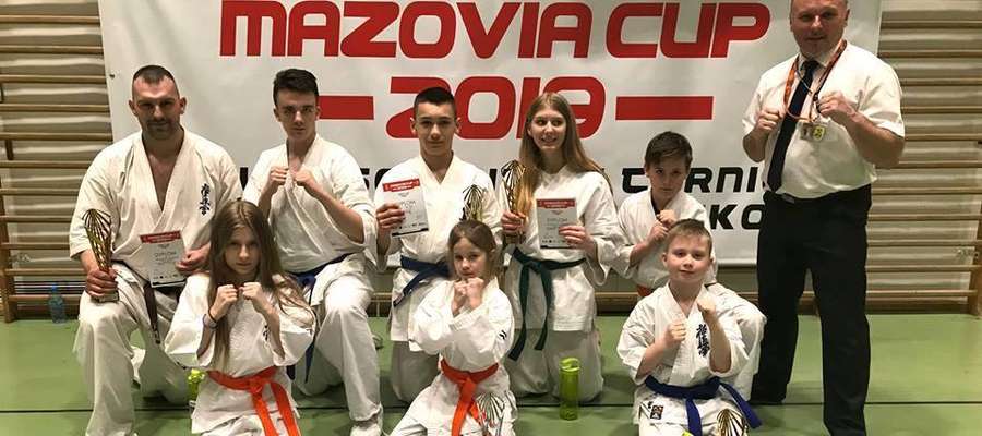 Iławski Klub Karate Kyokushin jak zwykle miał liczną reprezentację na Mazovia Cup 2019