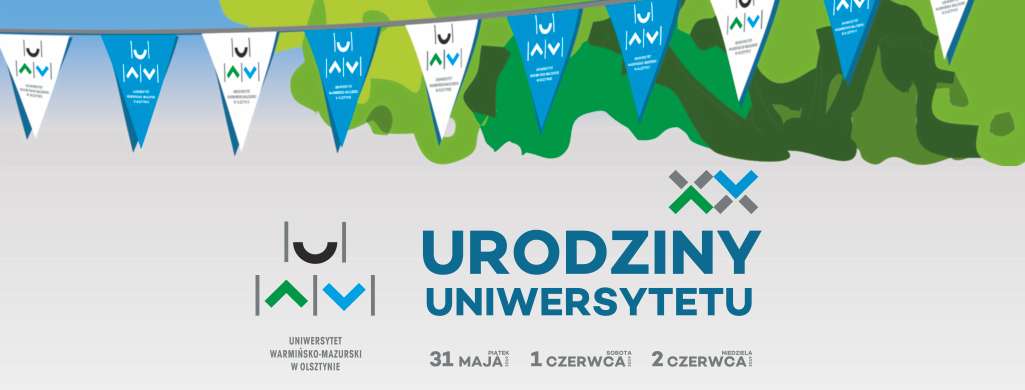 XX lat Uniwersytetu Warmińsko-Mazurskiego - full image