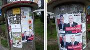 Nielegalnie zawiesili plakaty wyborcze [AKTUALIZACJA]
