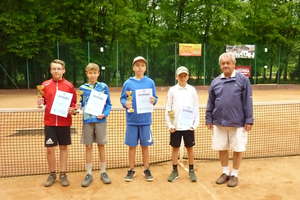 Młodzi tenisiści walczyli w Olecku o punkty rankingowe