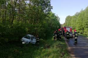 Wypadek w Doliwach koło Olecka 