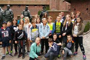 Uczniowie z Nakomiad odwiedzili Malbork
